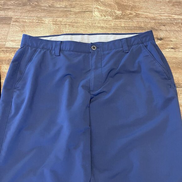 Lot Of 2 Under Armour Mens Golf Pants 38x30 Match Play Performance UA Chino - Picture 4 of 12